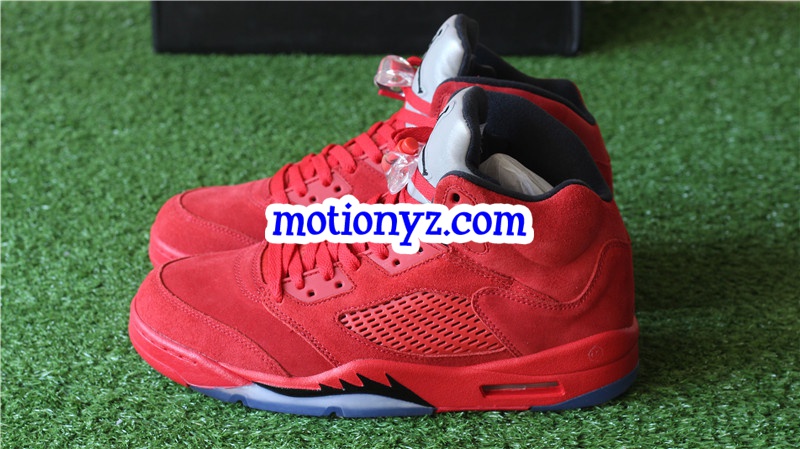 Air Jordan 5 Retro Red Suede